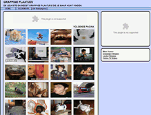 Tablet Screenshot of grappigeplaatjes.eu